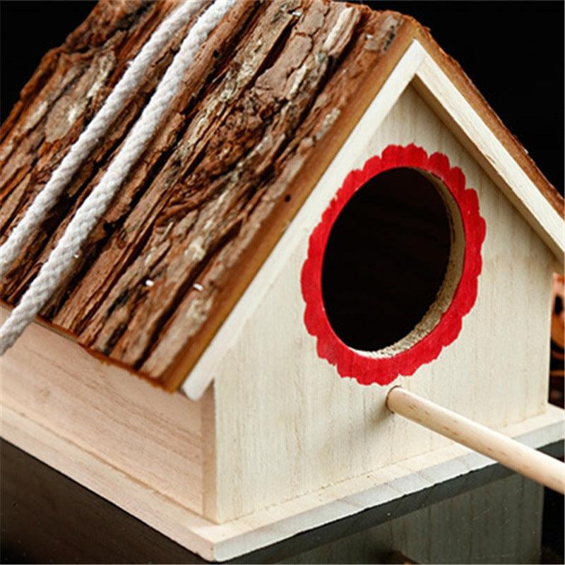 Outdoor Tree Parrot Breeding Box - A Natural Haven For Your Feathered Friends